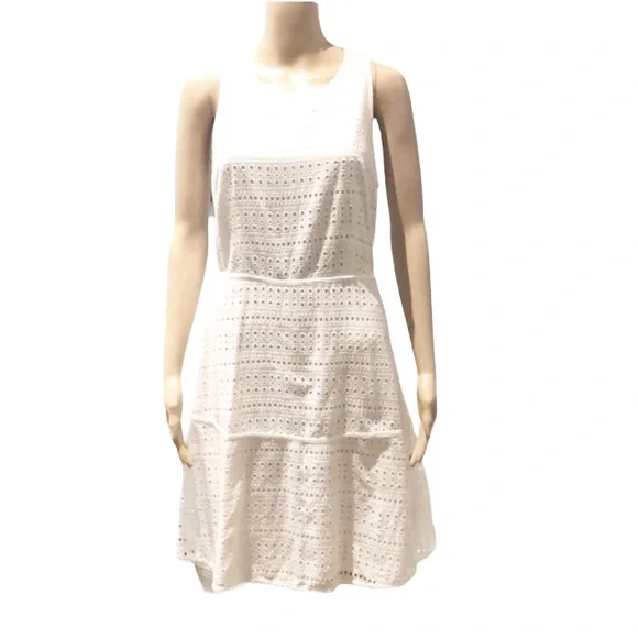 gap white cotton dress White Flowy Dresses for Women